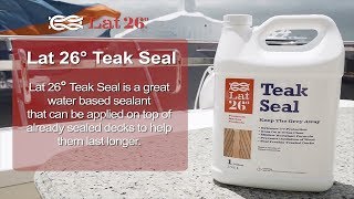 Teak Seal Overview [upl. by Annatnom]