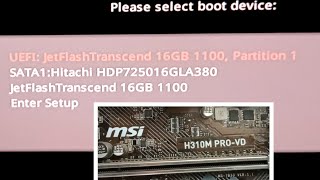 MSI H310MPRO motherboard Boot menu key with windows installation process Tech Valley JH [upl. by Etteiram432]