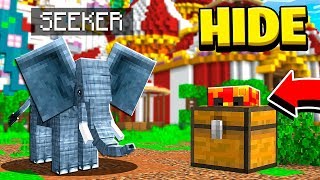 10000 Dumbo MINECRAFT Hide and Seek CHALLENGE MCPE [upl. by Michelle]