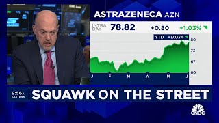 Cramer’s Stop Trading AstraZeneca [upl. by Yelkreb267]