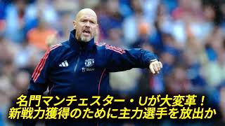 マンチェスター・Uが大改革！エリクセン、マグワイア、サンチョも放出候補に！移籍市場の嵐が到来 [upl. by Ethelbert]