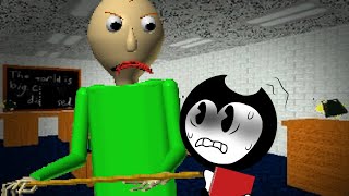 Bendy plays Baldis Basics Classic Remastered [upl. by Nhguahs]