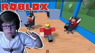 ETHAN GAMER ESCAPES ROBLOX HQ [upl. by Lazes]