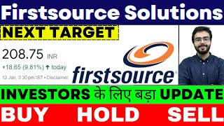 firstsource solutions ltd latest news  firstsource solutions share news  fsl share analysis target [upl. by Padraig]