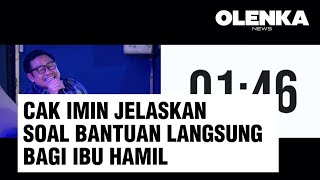 Cak Imin Jelaskan Soal Bantuan Langsung bagi Ibu Hamil stunting muhaiminiskandar ibuhamil [upl. by Nahguav]