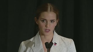 Emma Watsons speech on gender equality [upl. by Adlen]