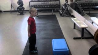 Box Jumps for kids [upl. by Ellenid]