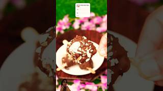 Chocolate Ice cream Bites shorts youtubeshorts viral trending food yt easyrecipe icecream [upl. by Anilram]