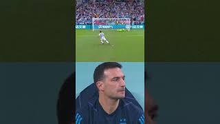 Lionel Scalonis Reaction to Lautaro Martinezs Penalty [upl. by Kristian477]