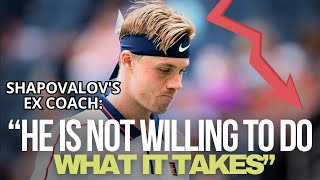 Shapovalov’s Former Coach Shocked Everyone With his Confession About Denis’ Downfall [upl. by Name]