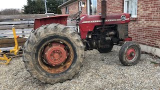 MASSEY FERGUSON 175 Straight pipe [upl. by Alicia802]