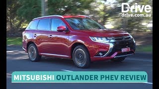 Mitsubishi Outlander PHEV Exceed She Says He Says Review  Drivecomau [upl. by Evoy]