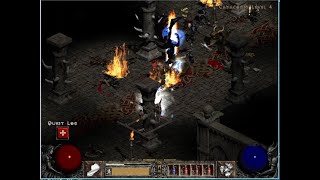 Diablo 2 100 Guided Playthrough Part 40 Nightmare Andariel and Radament [upl. by Adorl]