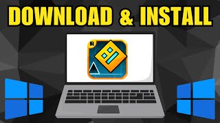 How To Download Geometry Dash on PC or Laptop 2024 [upl. by Yrtsed]