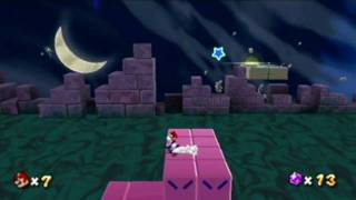 Super Mario Galaxy 2 Boo Moon Galaxy  Green Star 1 [upl. by Peckham]