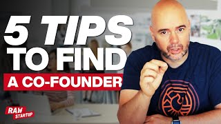 Cofounder  5 Ways to Find a Cofounder and Become a Successful Startup [upl. by Asaret441]