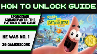 SpongeBob SquarePants The Patrick Star Game  He Was No 1 Achievement Guide [upl. by Regdirb]