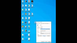 How to Add a shutdown button to your Desktop in Windows 10 shorts [upl. by Queridas]