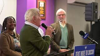 Actor Martin Sheen speaks at rally supporting Kamala Harris in Harrisburg Pa [upl. by Naji]