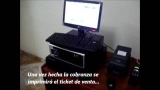 CAJA REGISTRADORA COMPUTARIZADA  Punto de Venta [upl. by Adnek]