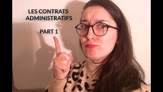 CRFPA CONTRATS ADMINISTRATIFS PART 1 [upl. by Inalel]