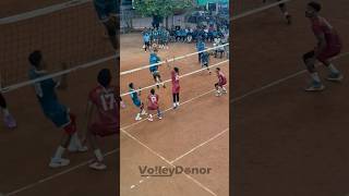 Powerful spike 😱Quick Attack 😳Center Shot 😳 volleydonor volleyball volley shorts viralvideo [upl. by Kylynn489]