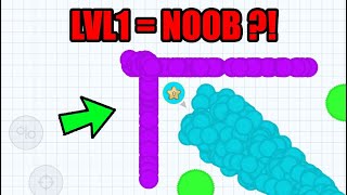 THIS LVL1 TROLL ALWAYS WORKS Agario Mobile HIGHEST SOLO SCORE [upl. by Glaser]