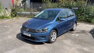 Volkswagen Golf Sportsvan 16 TDI Bluemotion Comfortline AHK Navigation [upl. by Idas]