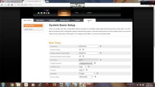 cambiar nombre y contraseña wifi modem arris megacable [upl. by Siravat]