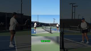 Proper paddle position and angle pickleball pickleballtips [upl. by Vitkun]