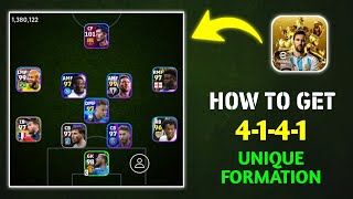 How To Get 4141 Formation In eFootball 2024  4141 Still Available [upl. by Adaiha]