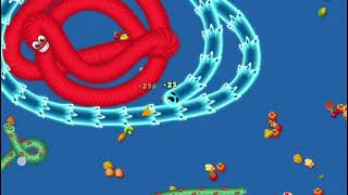 🤪🤪worms zone io mod menu APK😮😮long trending wormszone gaming viralvideo [upl. by Paulette220]