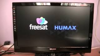 Humax HDR 1000S Freesat Box  Factory Reset amp Change Default Region [upl. by Carny635]