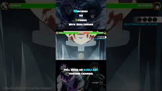 Muichiro VS Gyokko With Healthbars  Demon Slayer anime muichiro demonslayer kimetsunoyaiba [upl. by Grane]