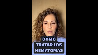 CÓMO TRATAR LOS HEMATOMAS [upl. by Behre]