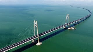 Crossing an Ocean The Hong KongZhuhaiMacau Bridge [upl. by Acinorev]