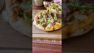 Pan Pizza Recipe Without OvenBy Kitchen Master Fatimaviral pizzatrendingshortssubscribefood [upl. by Minsat]