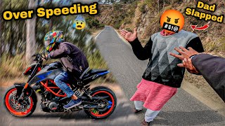 Duke 390 Over Speeding Dad slapped me 😰 [upl. by Eugenie]