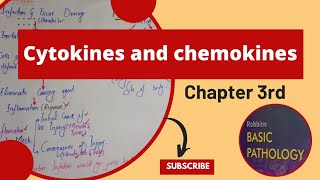 Cytokines and Chemokines  Robbins pathology lectures  Inflamation and Repairpathologyinflamation [upl. by Kcirtemed920]