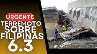 🔴URGENTE🔴FUERTE TERREMOTO EN FILIPINAS DEJA VARIAS CIUDADES CON UNA GRAN DESTRUCCION 030524 [upl. by Ulund435]