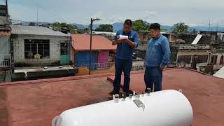 Cotizacion instalacion tanque de Gas 500 litros [upl. by Crescen168]