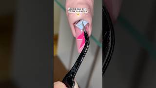 Perdón me voy del yutú🥲 nails naildesign nailhacks naildesignathome shorts nailtrends [upl. by Oigufer]