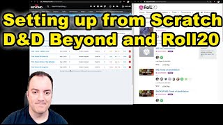 Setting up from Scratch DampD Beyond and Roll20 [upl. by Dyer]