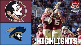 Charleston Southern Buccaneers vs Florida State Seminoles  Full Game Highlights  ESPN CFB [upl. by Alamak]