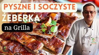 Jak Zrobić Pyszne i Soczyste Żeberka z Grilla Jak długo grillować [upl. by Ardnekal]