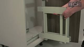 Kitchen Corner Unit Optimizers  Complete Steps for Installation [upl. by Shepperd]