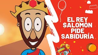 El Rey Salomón Pide Sabiduríahistoria Biblica para Niños [upl. by Dorison]