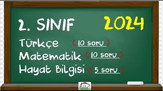 2 Sınıf Matematik Deneme Sınavı  2 Sınıf Dersleri  2024  YAZ TATİLİ [upl. by Hurst]