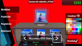 Roblox game store tycoon ep2 [upl. by Cyprio]