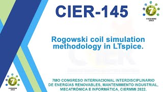 CIER145 “Rogowski coil simulation methodology in LTspicequot [upl. by Nibroc]